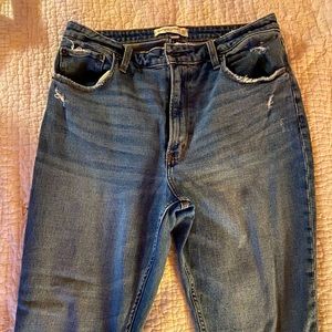 A&F the skinny high rise***curve love***